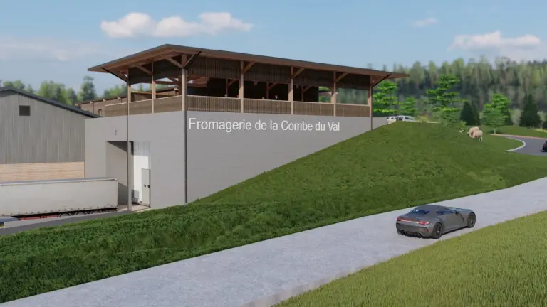 Projet de construction fromagerie